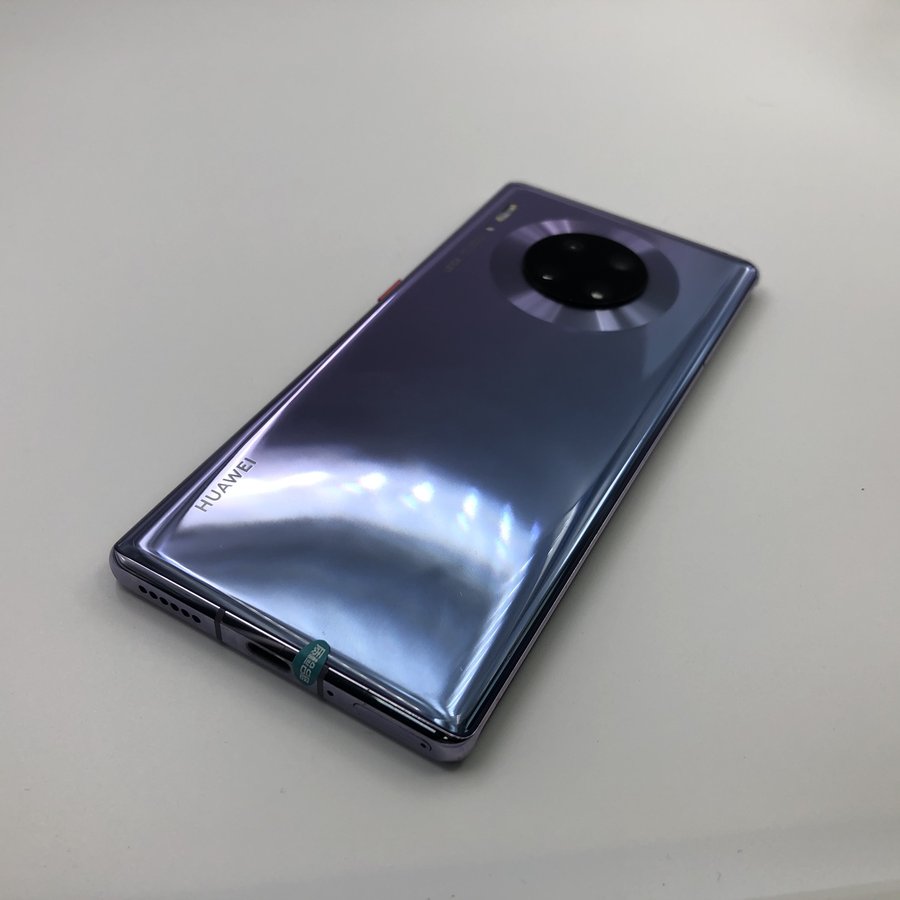 华为mate30紫罗兰,华为mate30紫罗兰图片 华为mate30pro全网通星河银8g256g国行9成新