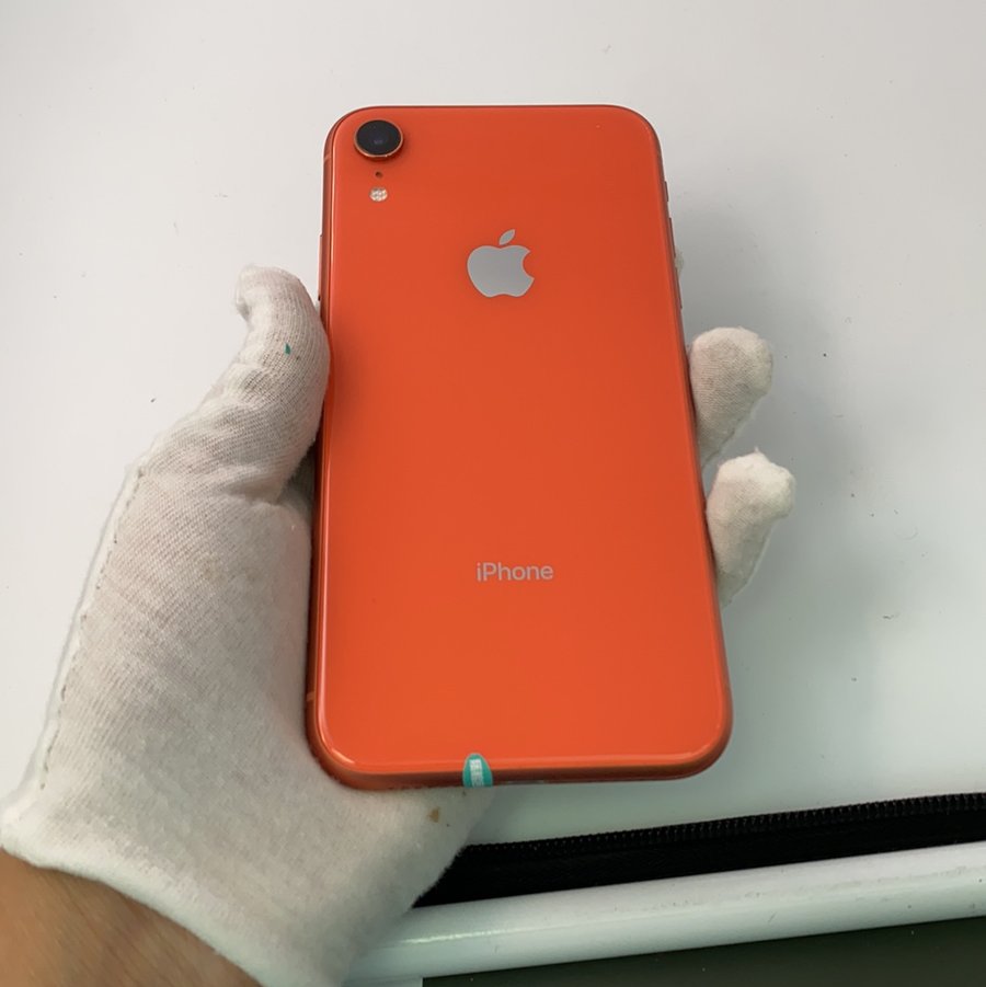 苹果【iphone xr】4g全网通 珊瑚色 128g 国行 95新