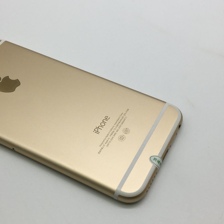 苹果【iphone 6】全网通 金色 16 g 国行 8成新 jd