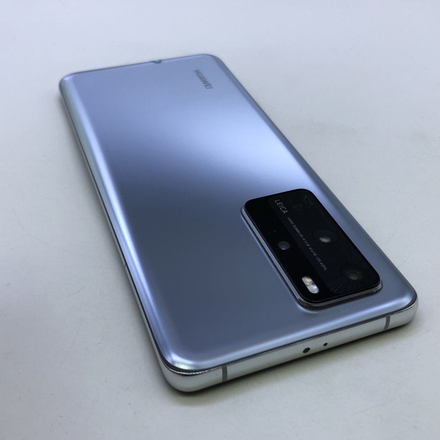 华为p40pro5g全网通冰霜银8g256g国行99成新