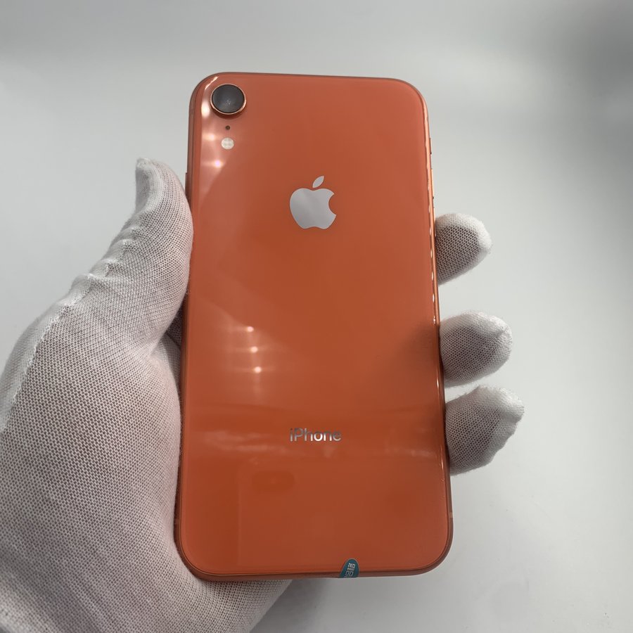 苹果【iphone xr】4g全网通 珊瑚色 128g 国行 7成新