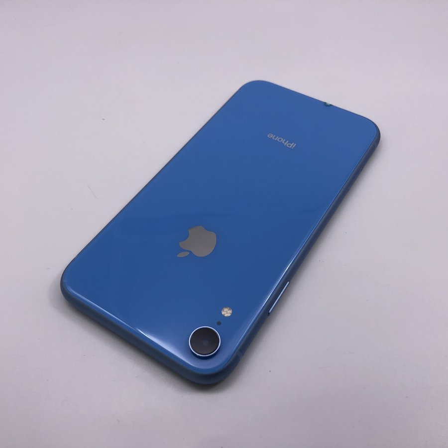 苹果【iphone xr】全网通 蓝色 128g 国行 9成新