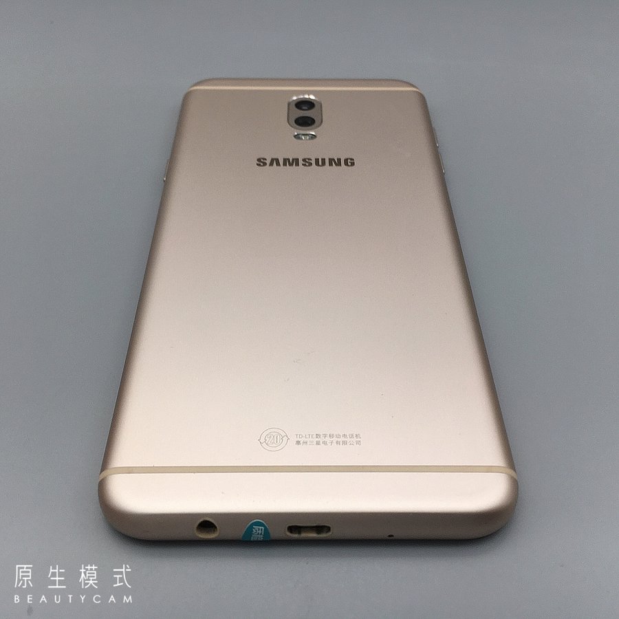 三星【三星galaxy c8】全网通 金色 64g 国行 9成新