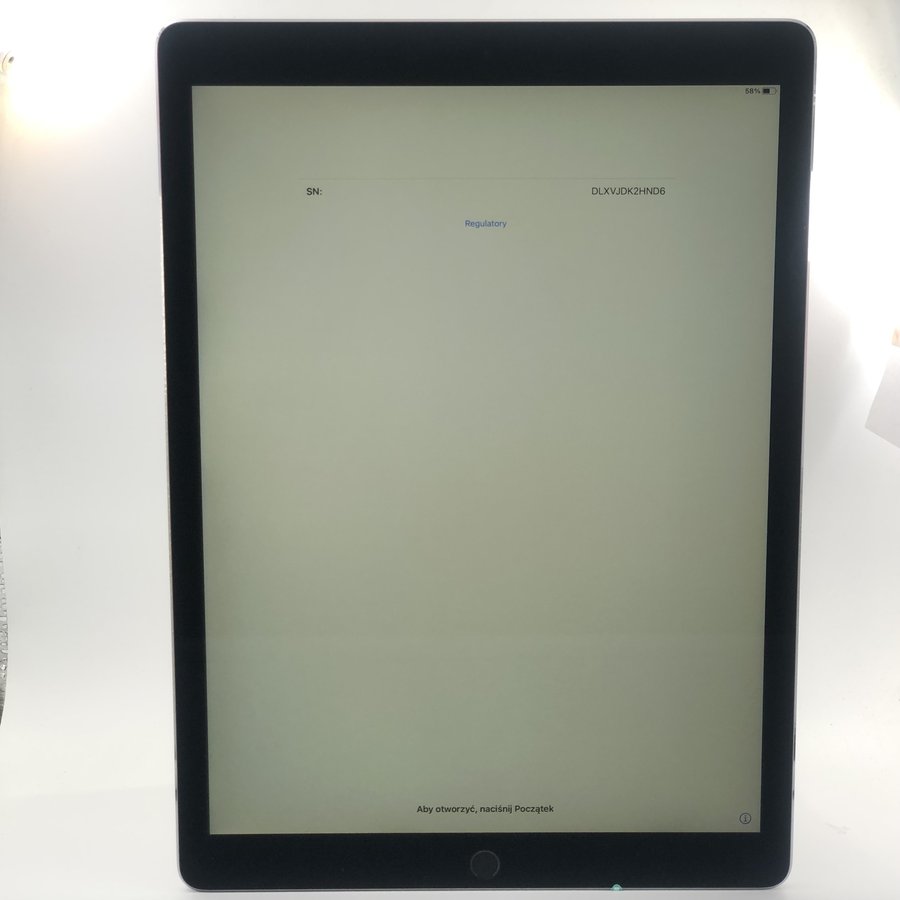 苹果【ipad pro12.9英寸 17款】wifi版 银色 256g 国行 95新