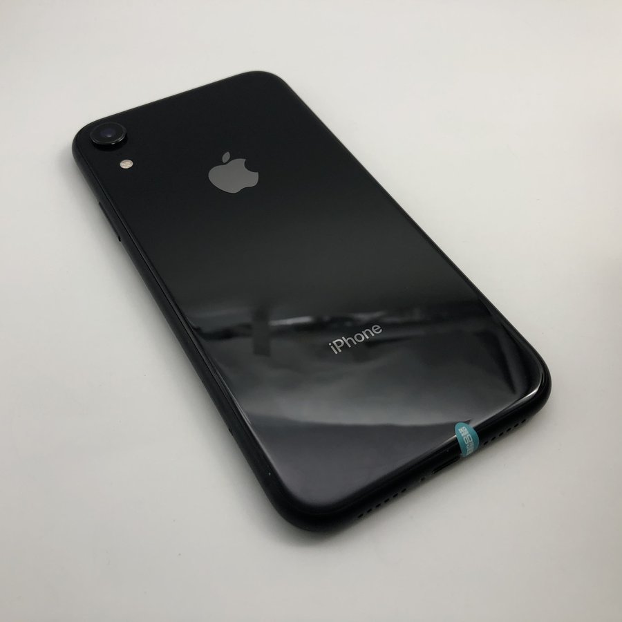 苹果iphonexr全网通黑色128g国行9成新