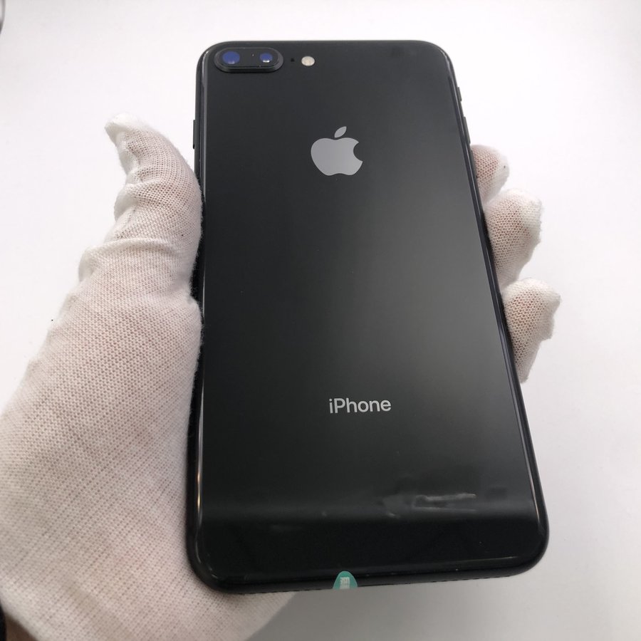 苹果iphone8plus全网通深空灰256g国行7成新