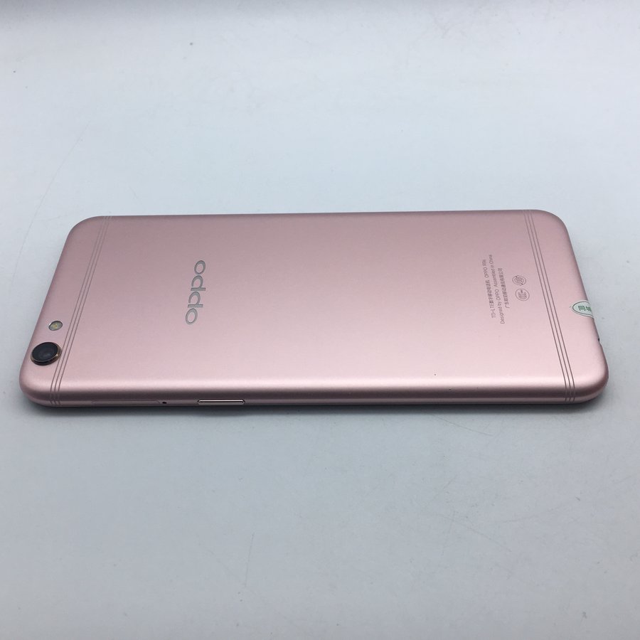 oppo【r9s】全网通 玫瑰金 64 g 国行 8成新