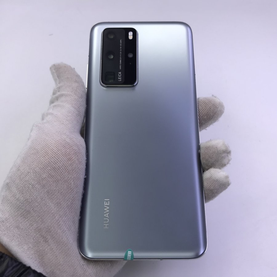 华为p40pro5g5g全网通冰霜银8g512g国行95新