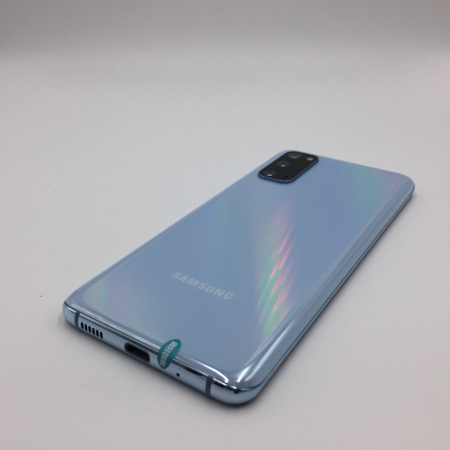 三星【galaxy s20 5g】5g全网通 浮氧蓝 12g/128g 国行 95成新 12g