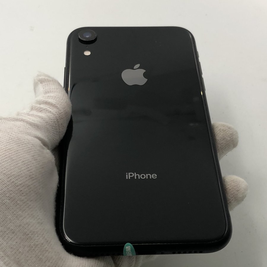 苹果【iphone xr】4g全网通 黑色 128g 国行 8成新