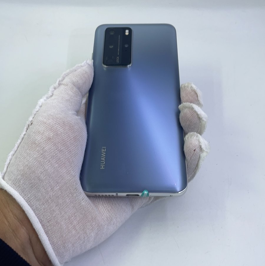 华为p40pro5g5g全网通冰霜银8g512g国行95新