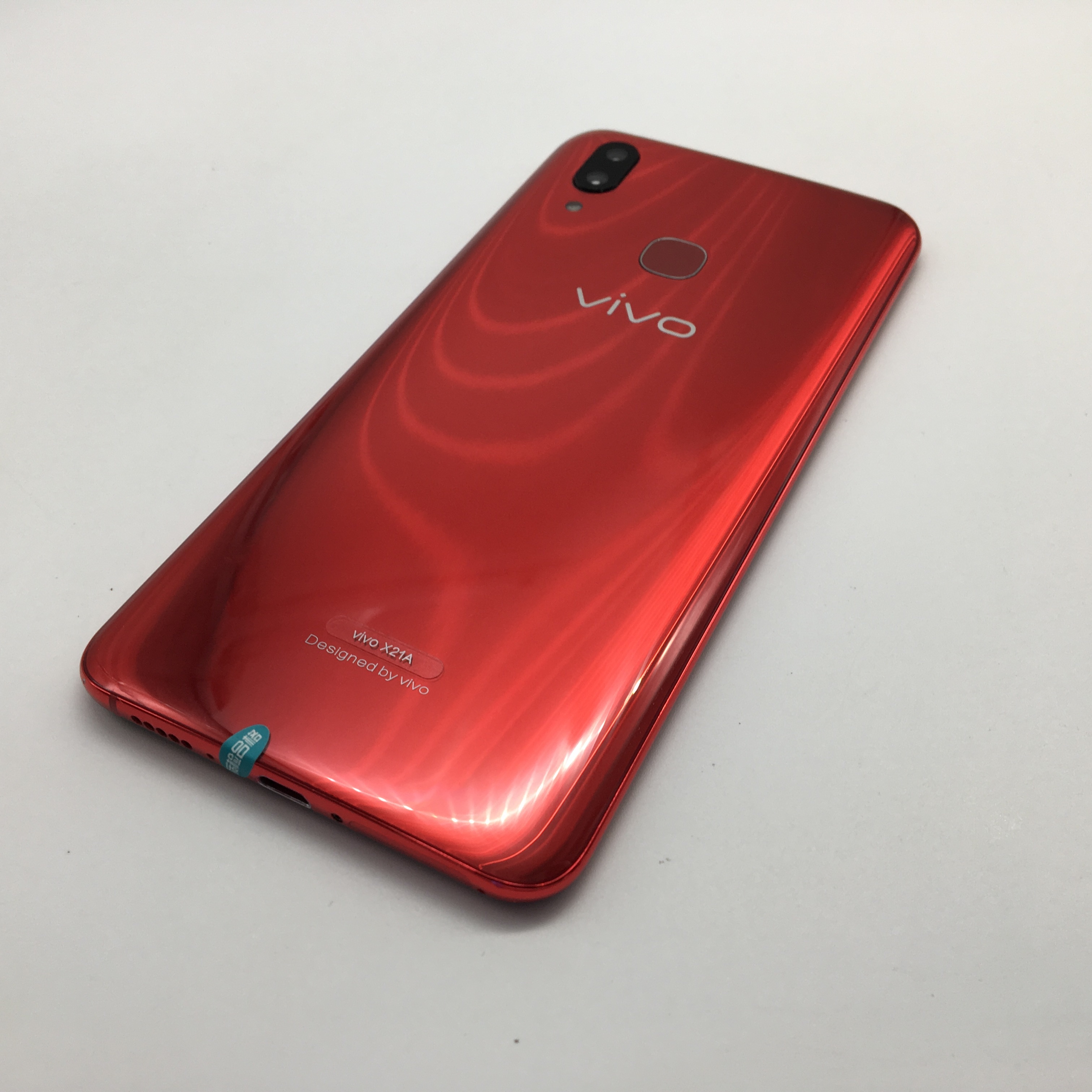 vivo【vivo x21】全网通 红色 128g 国行 95成新