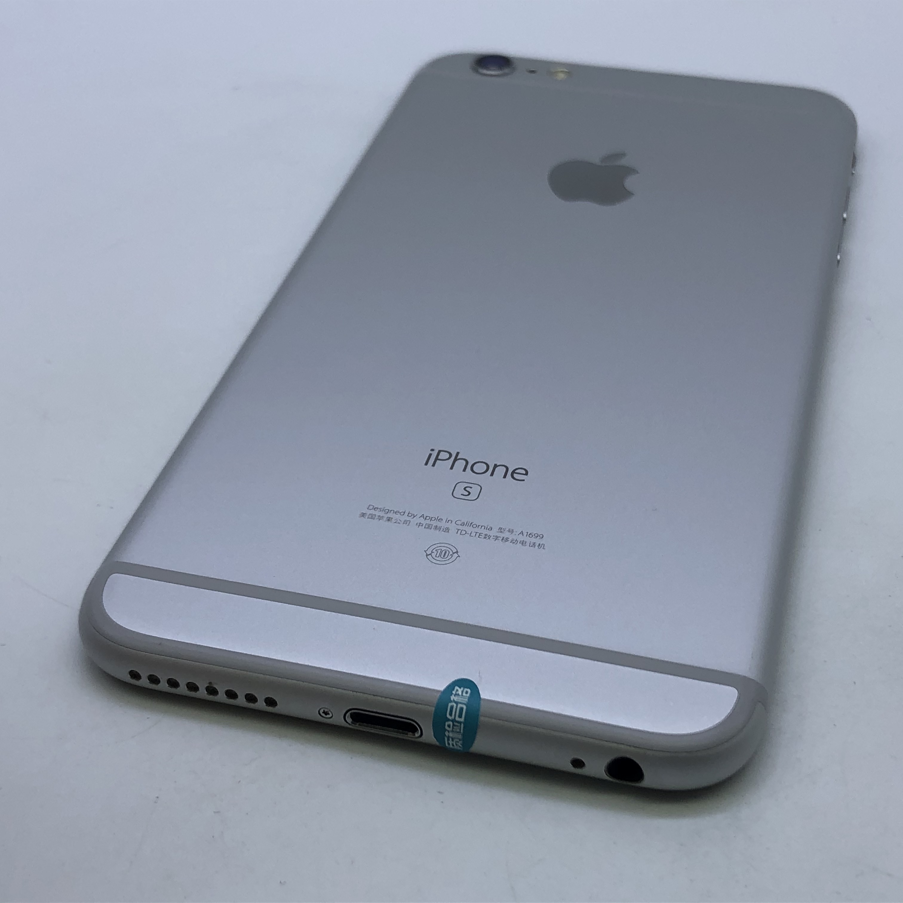 苹果【iphone 6s plus】全网通 银色 128g 国行 8成新