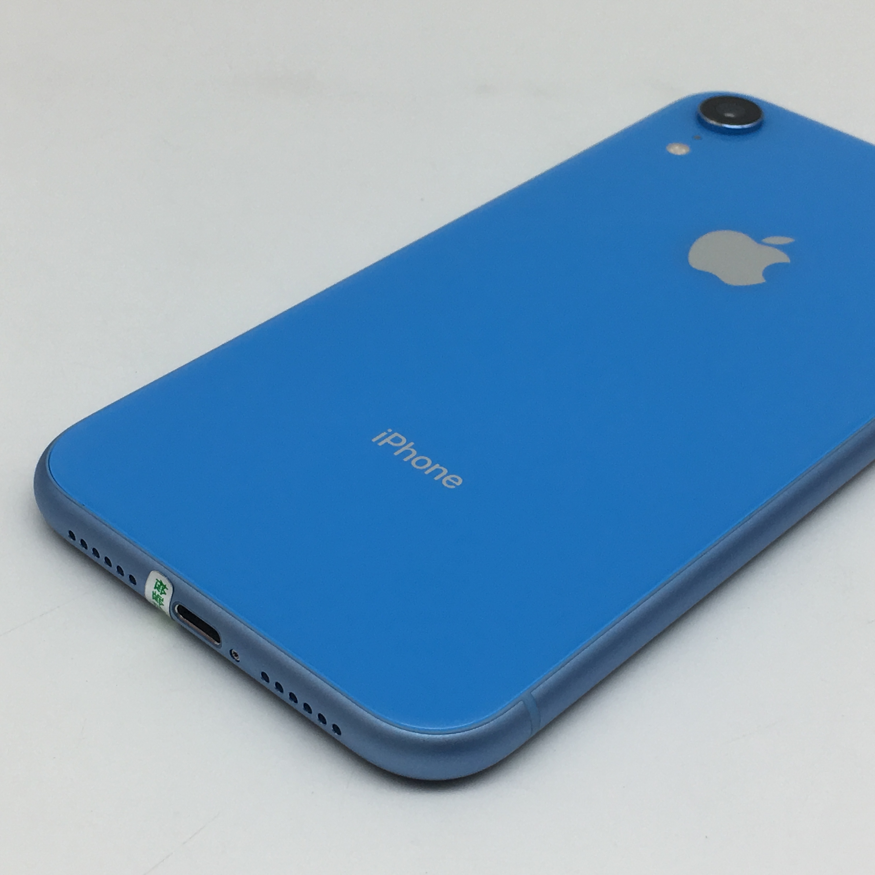 苹果【iphone xr】全网通 蓝色 128g 国行 8成新 真机