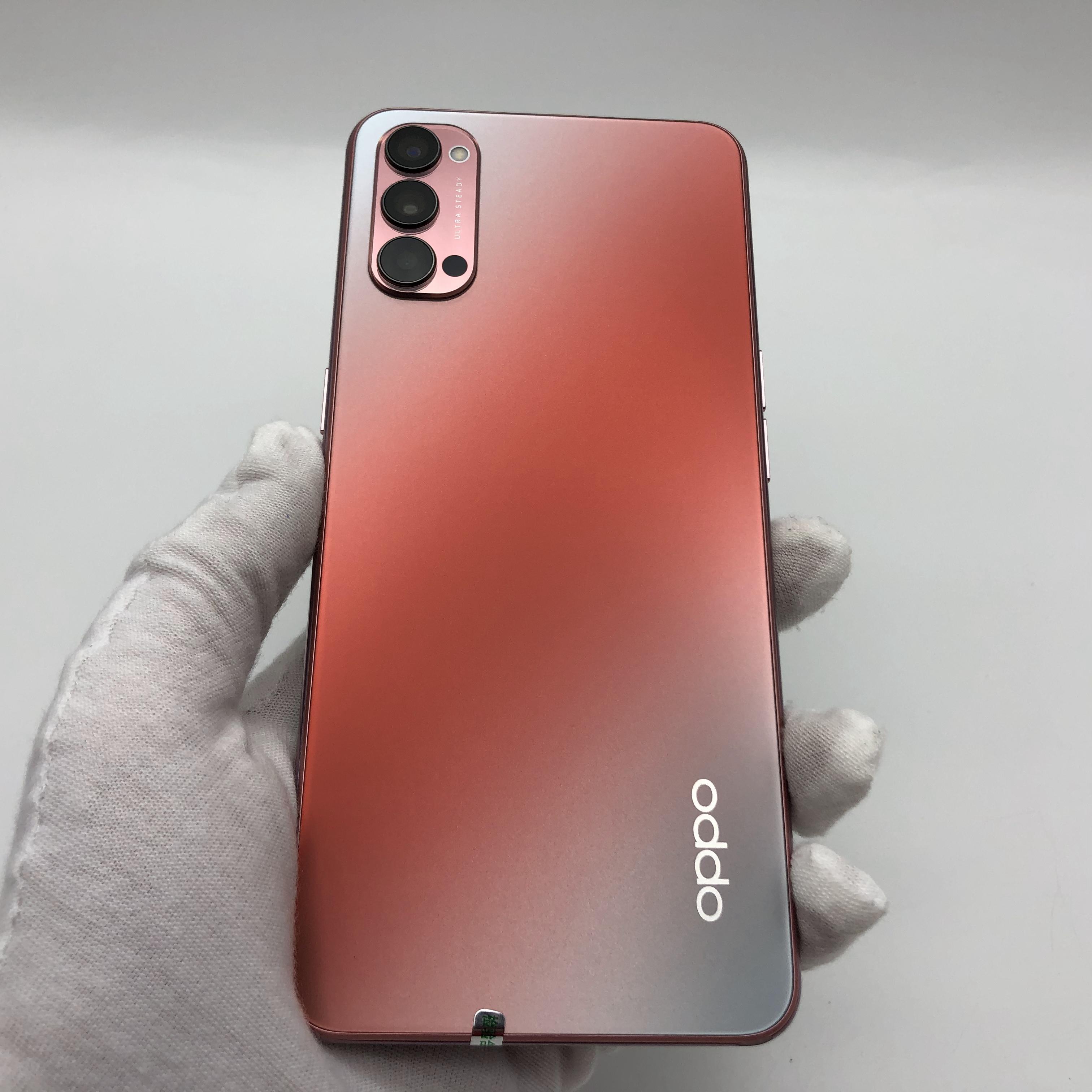 oppo【reno4 5g】5g全网通 晶钻红 8g/128g 国行 95新 真机实拍