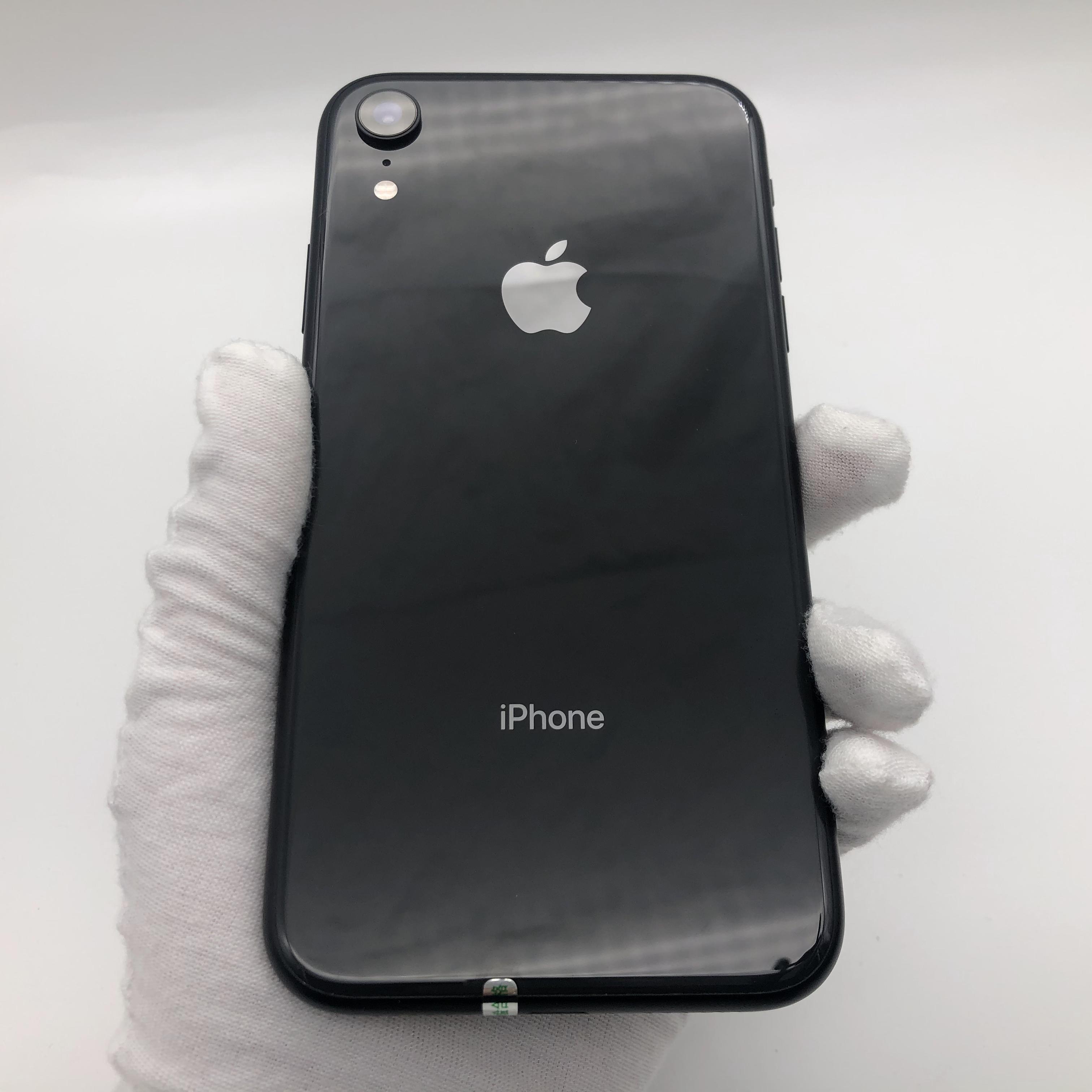 苹果【iphone xr】全网通 黑色 64g 国行 95新 真机实拍