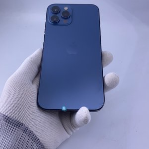 苹果【iphone 12 pro max】5g全网通 海蓝色 256g 国行 95新