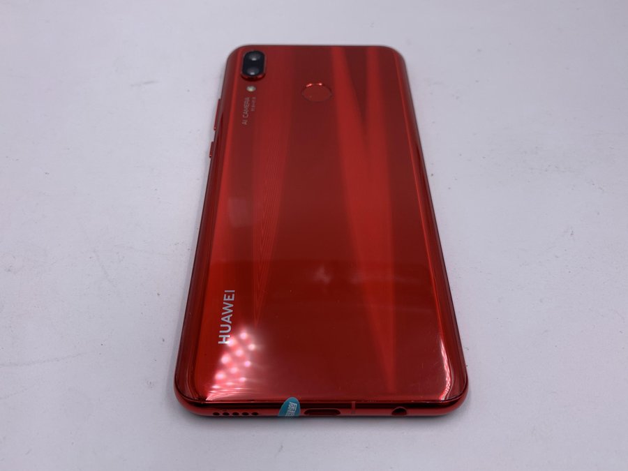 华为【nova3】全网通 红色 6g/128g 国行 95成新 - 专业质检 180天