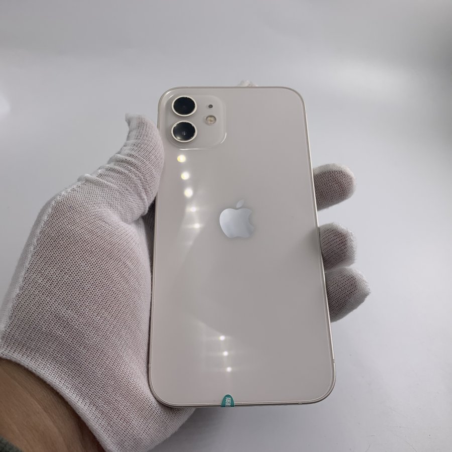苹果【iphone 12】5g全网通 白色 128g 国行 99新