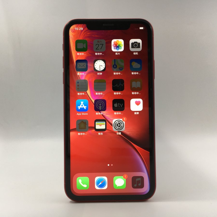 苹果【iphone xr】4g全网通 红色 128g 国行 8成新