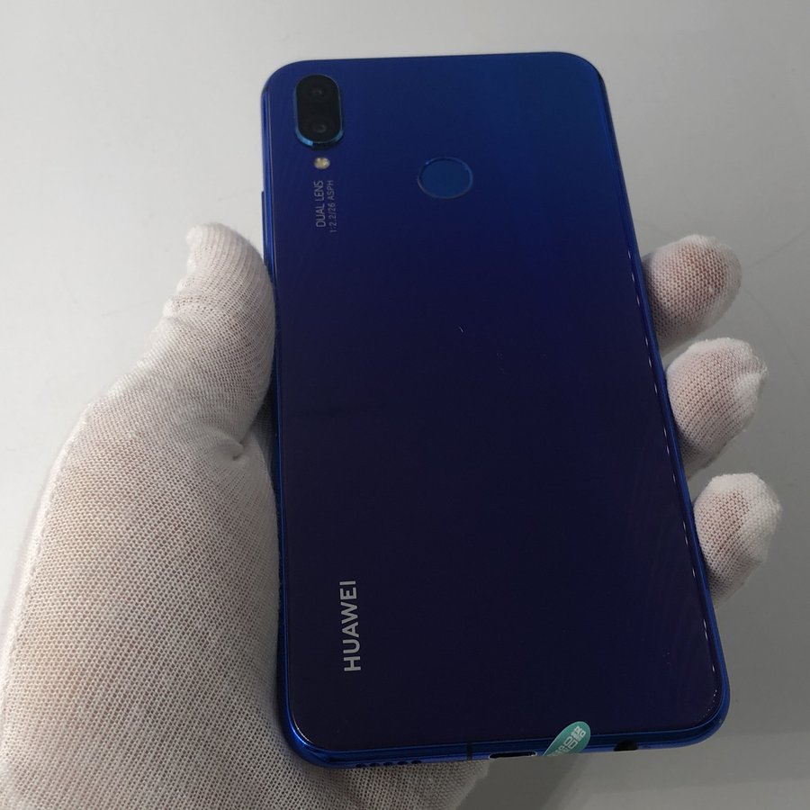 华为nova3i全网通蓝色4g128g国行9成新