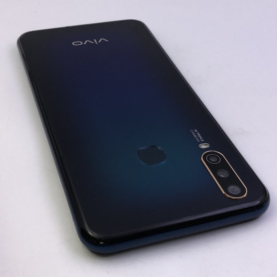 vivoy3全网通孔雀蓝4g128g国行95新