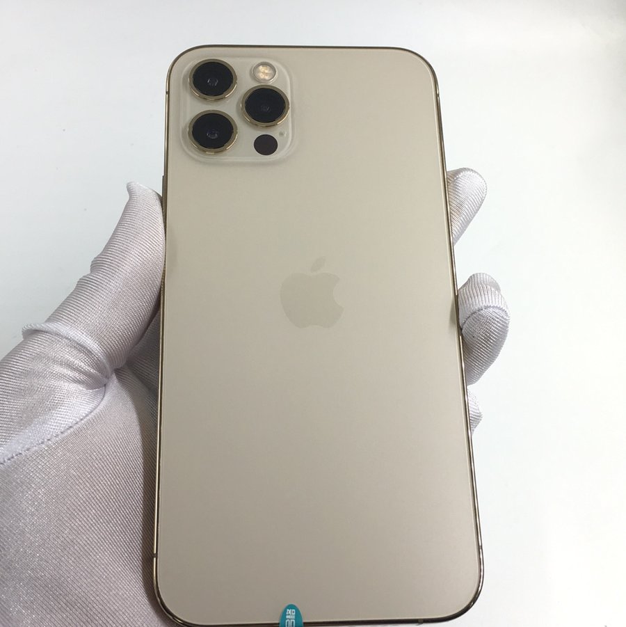 苹果iphone12pro5g全网通金色128g国行95新128g真机实拍