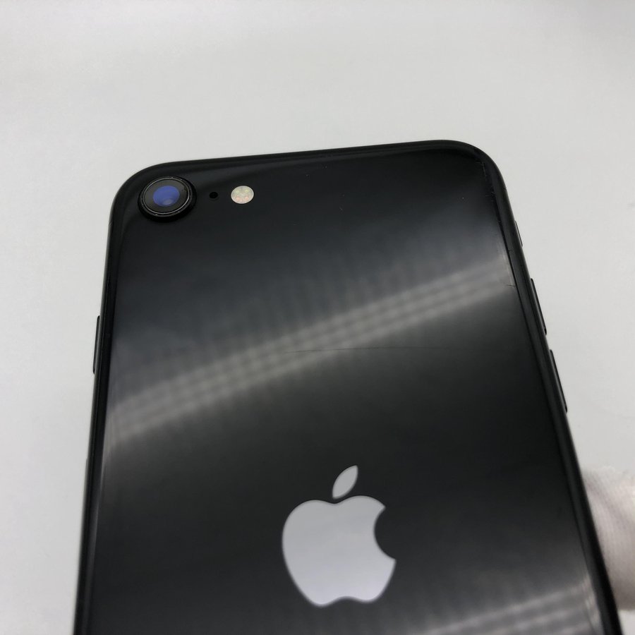 苹果【iphone se2】4g全网通 黑色 128g 国行 8成新 真机实拍官保2021