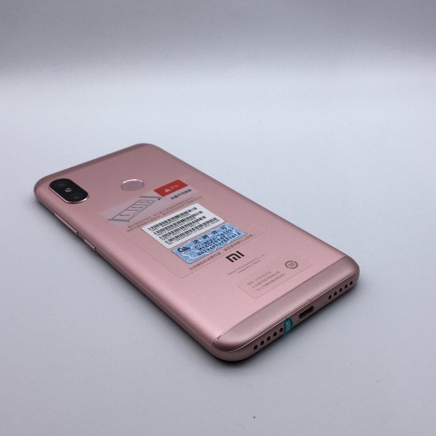 小米红米6pro全网通粉色4g32g国行95成新