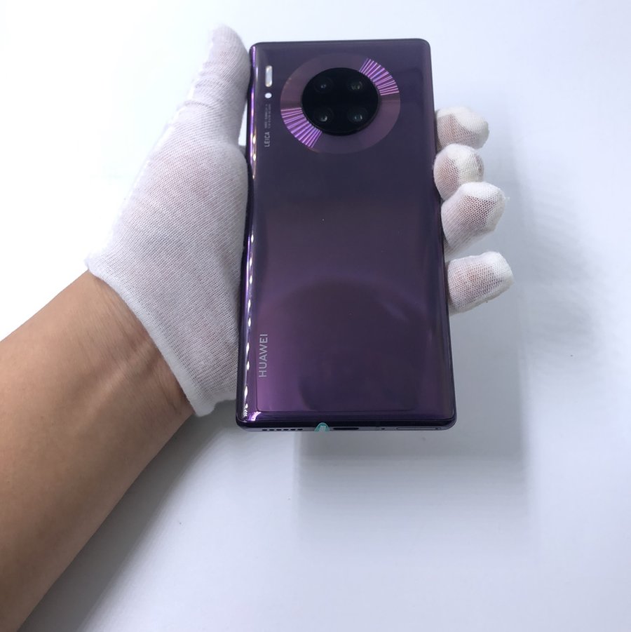华为mate30pro5g5g全网通罗兰紫8g512g国行95新