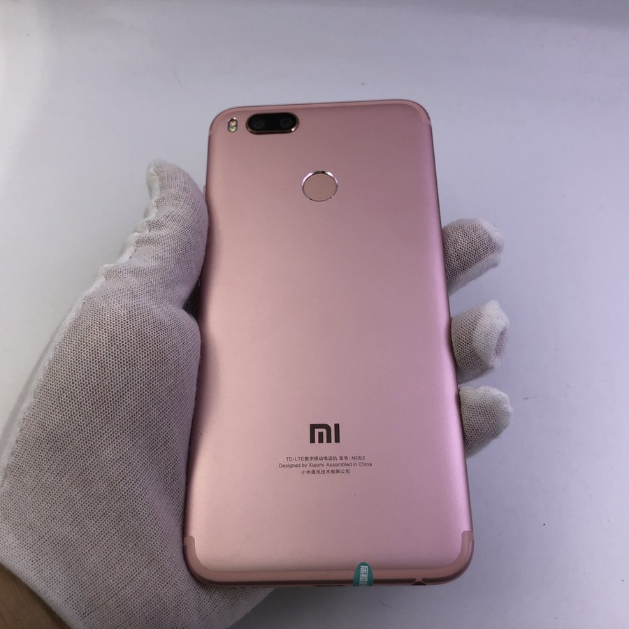 小米【小米5x】全网通 玫瑰金 64g 国行 95新