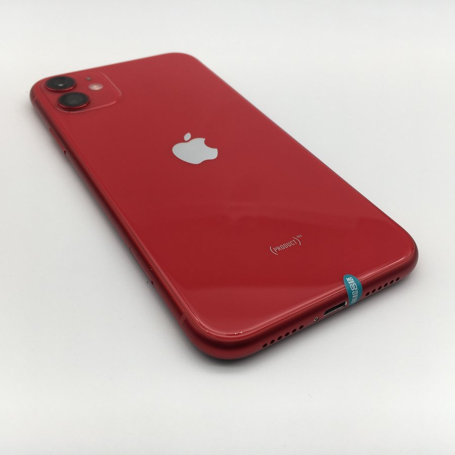 苹果11红色真实图片图片