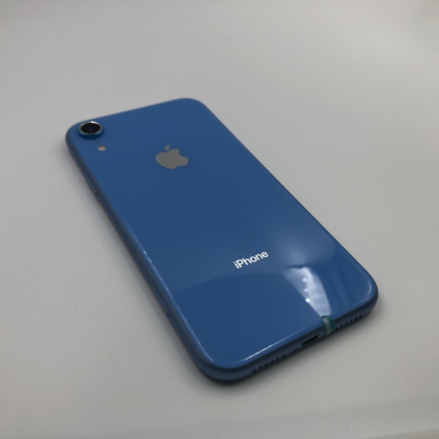 苹果iphonexr全网通蓝色128g国行9成新