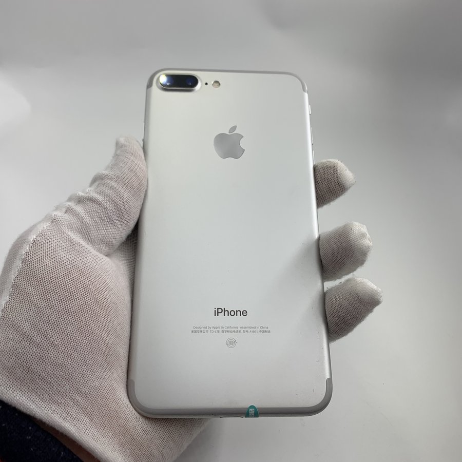 苹果【iphone 7 plus】4g全网通 银色 256g 国行 8成新
