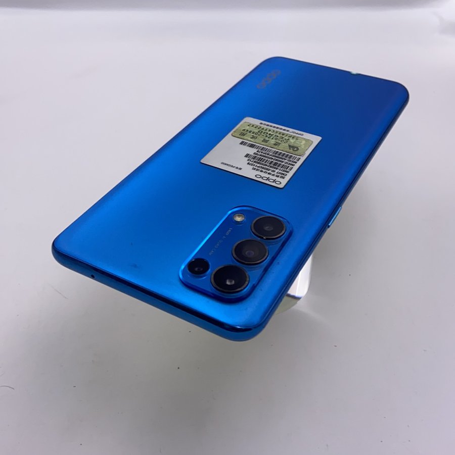 opporeno55g5g全网通极光蓝12g256g国行9成新