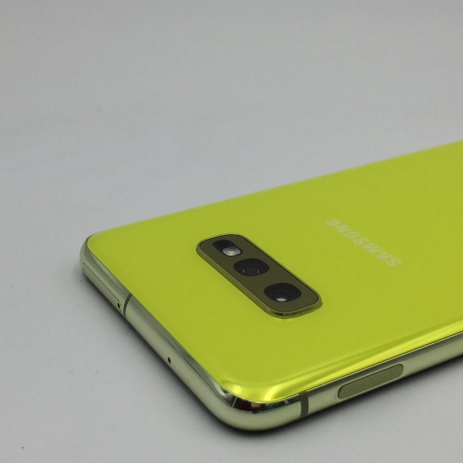 三星galaxys10e全网通黄色6g128g国行95成新6g128g真机实拍
