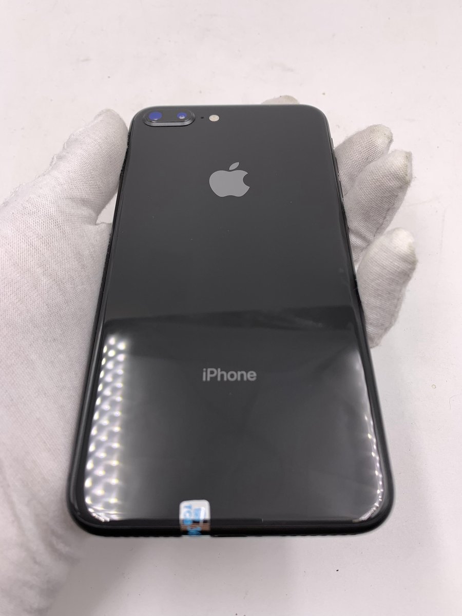 苹果iphone8plus4g全网通深空灰64g国行8成新