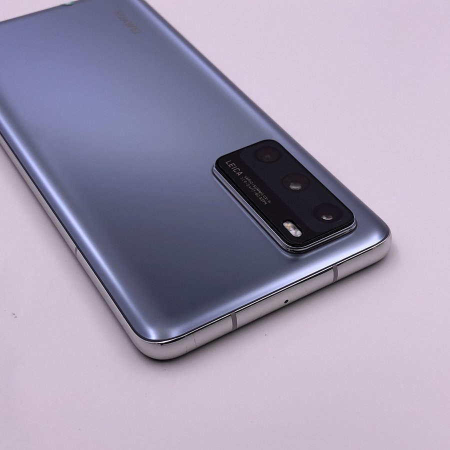 华为【p40】5g全网通 冰霜银 6g/128g 国行 8成新