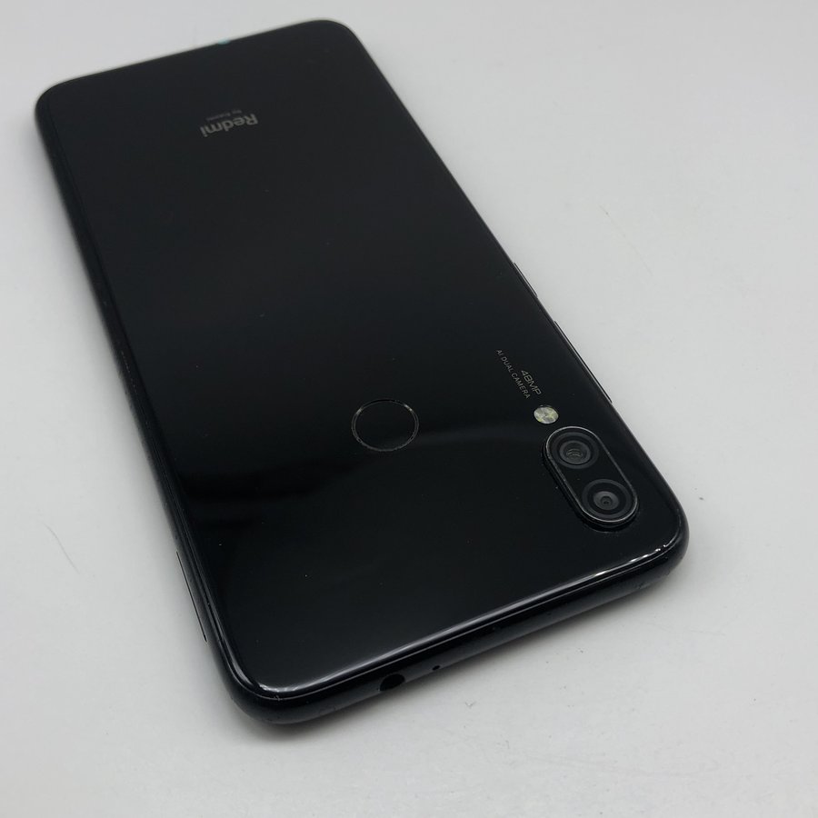 小米红米note7全网通亮黑色6g64g国行8成新