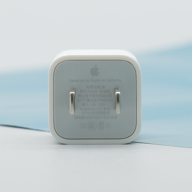 usb 电源适配器】99新 白色 苹果原装充电头5w充电器 适用于苹果5/6/7
