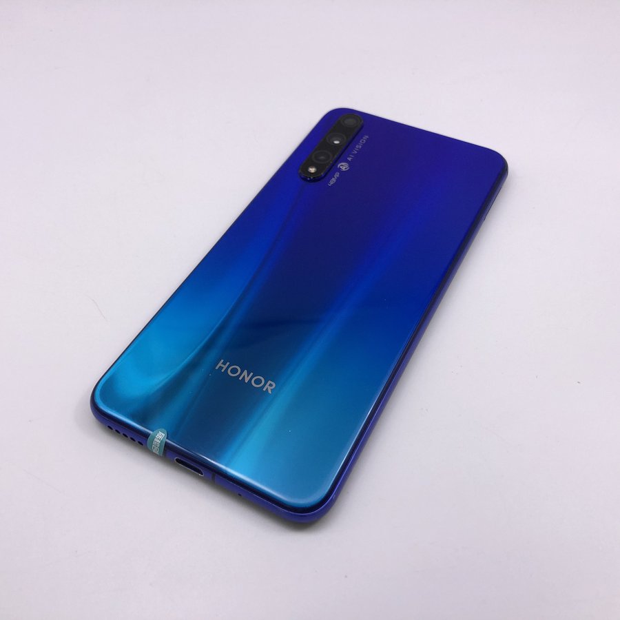 荣耀20s全网通蓝色8g128g国行8成新