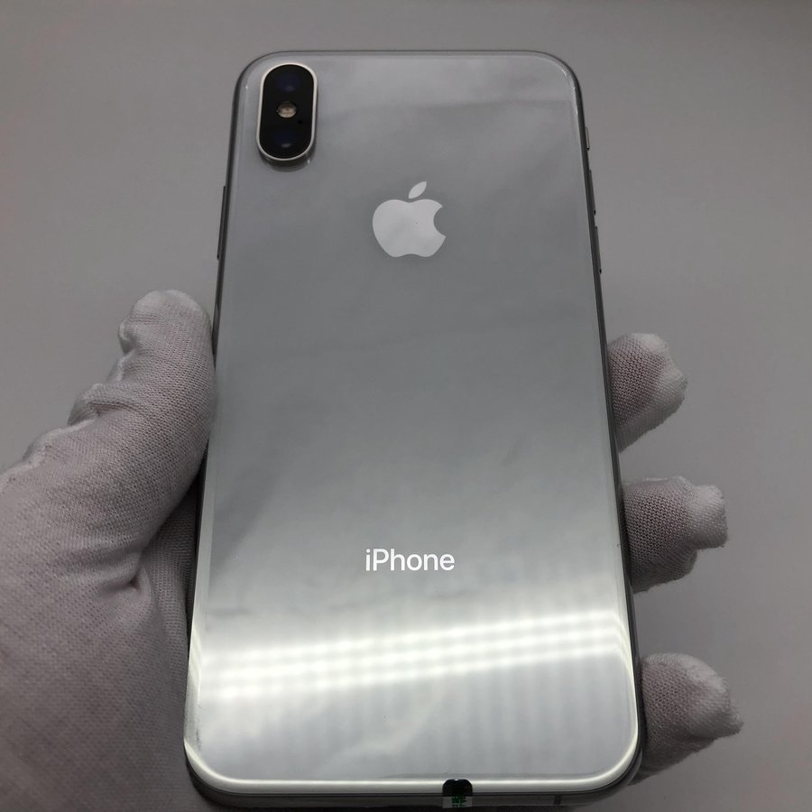 蘋果【iphone xs】全網通 銀色 256g 港澳臺 8成新 真機實拍