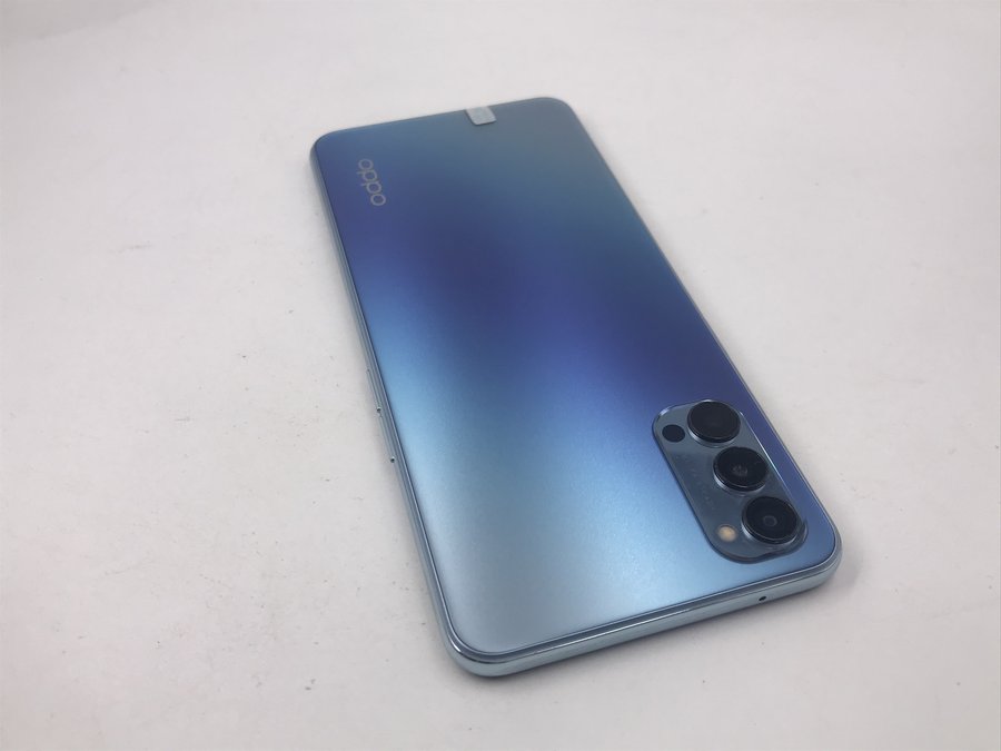 oppo【reno4 5g】5g全网通 晶钻蓝 8g/256g 国行 95成新 - 专业质检