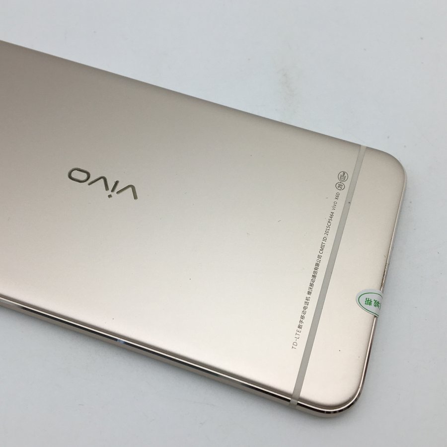 vivo【x6】移动联通 4g/3g/2g 金色 32 g 国行 9成新