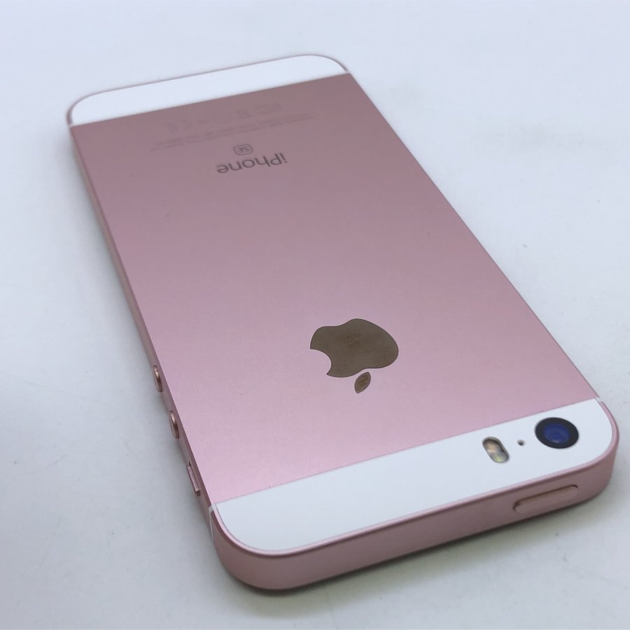苹果【iphone se】全网通 玫瑰金 128g 国际版 9成新