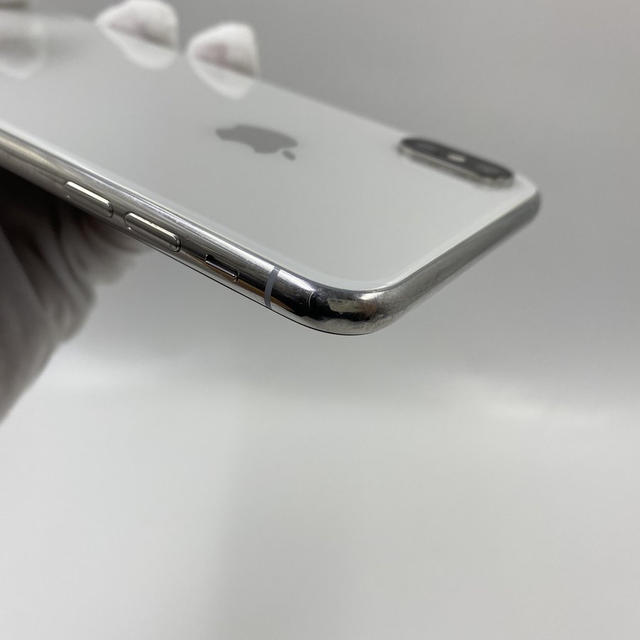 苹果iphonexsmax4g全网通银色256g国行9成新真机实拍