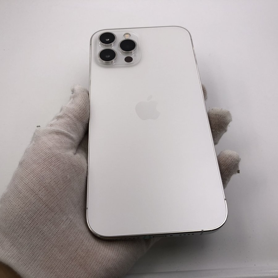 苹果【iphone 12 pro max】5g全网通 银色 256g 港澳台 95新