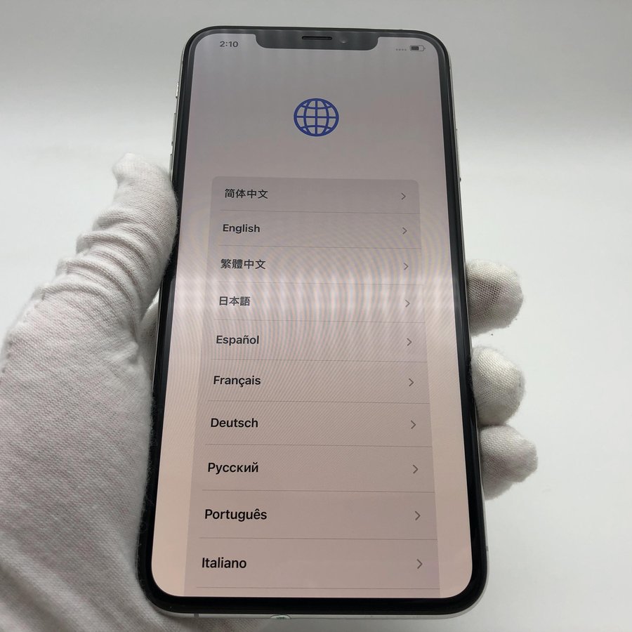 苹果【iphone xs max】全网通 银色 256g 国行 95新 真机实拍