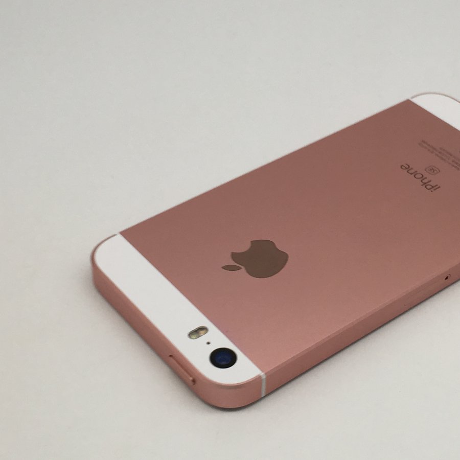苹果【iphone se】玫瑰金 全网通 64 g 国行 9成新