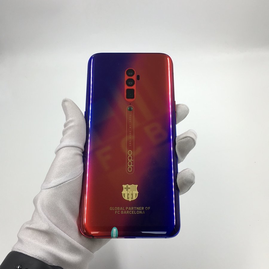 oppo【reno 巴萨定制版】4g全网通 红色 8g/256g 国行 95新 8g/256g